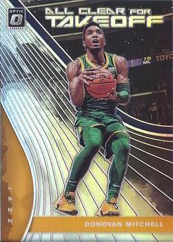 2019-20 Donruss Optic - All Clear for Takeoff Holo #1 Donovan Mitchell Front