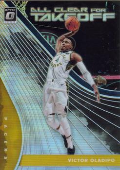 2019-20 Donruss Optic - All Clear for Takeoff Holo #3 Victor Oladipo Front
