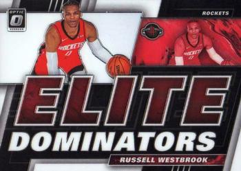 2019-20 Donruss Optic - Elite Dominators #2 Russell Westbrook Front
