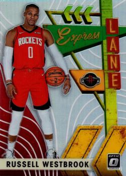 2019-20 Donruss Optic - Express Lane Holo #7 Russell Westbrook Front