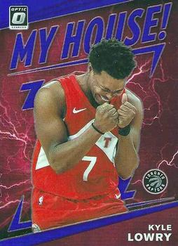 2019-20 Donruss Optic - My House! Blue #20 Kyle Lowry Front