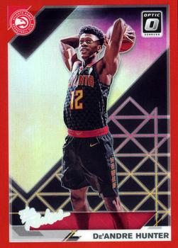 2019-20 Donruss Optic - The Rookies Red #4 De'Andre Hunter Front