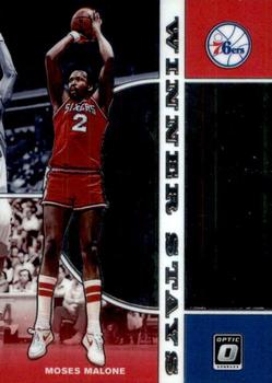 2019-20 Donruss Optic - Winner Stays #13 Moses Malone Front