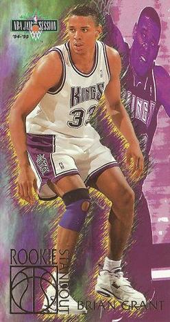 1994-95 Jam Session - Rookie Standouts #1 Brian Grant Front
