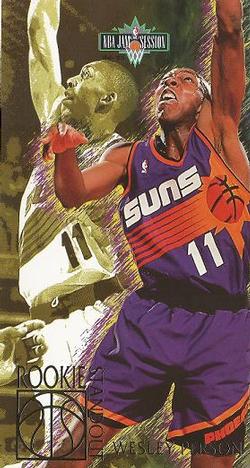 1994-95 Jam Session - Rookie Standouts #9 Wesley Person Front