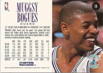 1994-95 SkyBox Premium #14 Muggsy Bogues Back