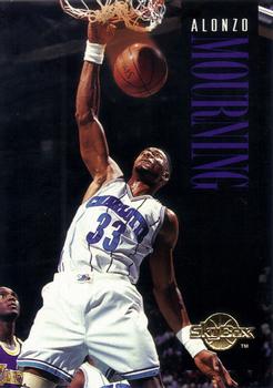 1994-95 SkyBox Premium #20 Alonzo Mourning Front