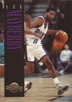 1994-95 SkyBox Premium #95 Lee Mayberry Front