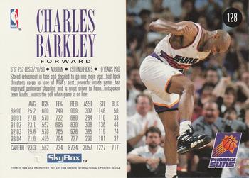 1994-95 SkyBox Premium #128 Charles Barkley Back