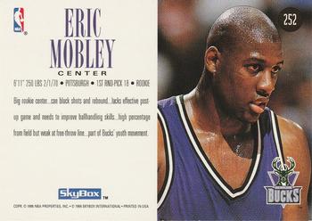 1994-95 SkyBox Premium #252 Eric Mobley Back