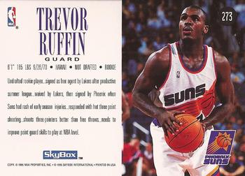 1994-95 SkyBox Premium #273 Trevor Ruffin Back