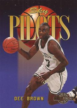 1994-95 SkyBox Premium #340 Dee Brown Front