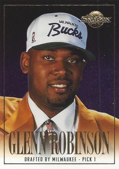 1994-95 SkyBox Premium - Draft Picks #DP1 Glenn Robinson Front