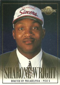 1994-95 SkyBox Premium - Draft Picks #DP6 Sharone Wright Front