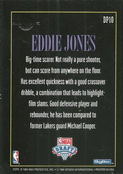 1994-95 SkyBox Premium - Draft Picks #DP10 Eddie Jones Back