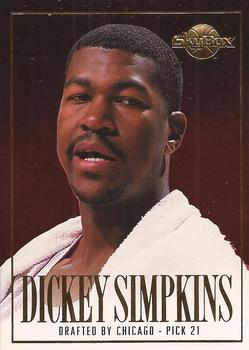 1994-95 SkyBox Premium - Draft Picks #DP21 Dickey Simpkins Front
