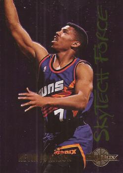 1994-95 SkyBox Premium - SkyTech Force #SF8 Kevin Johnson Front