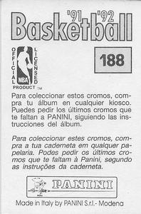 1991-92 Panini Stickers (Spanish/Portuguese) #188 Charles Barkley Back