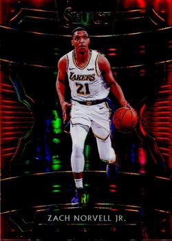2019-20 Panini Select - Red Prizms #9 Zach Norvell Jr. Front