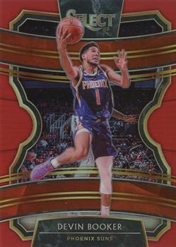 2019-20 Panini Select - Red Prizms #70 Devin Booker Front