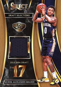 2019-20 Panini Select - Draft Selections Memorabilia Copper Prizms #DS-NAW Nickeil Alexander-Walker Front