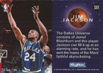 1994-95 SkyBox Premium - Slammin' Universe #SU11 Jim Jackson Back