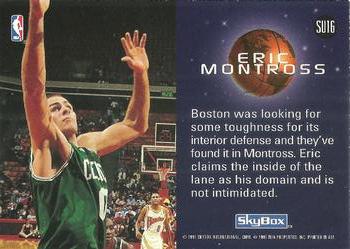 1994-95 SkyBox Premium - Slammin' Universe #SU16 Eric Montross Back