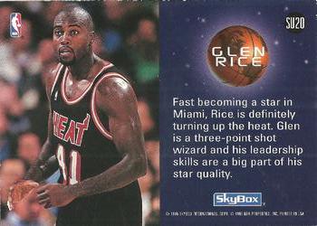 1994-95 SkyBox Premium - Slammin' Universe #SU20 Glen Rice Back