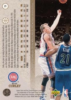 1994-95 SP #21 Bill Curley Back