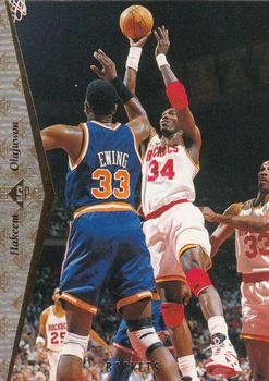 1994-95 SP #76 Hakeem Olajuwon Front