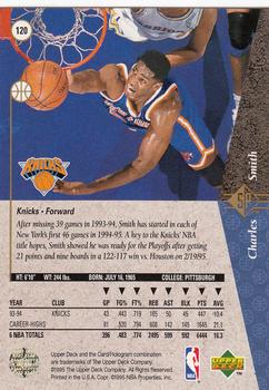 1994-95 SP #120 Charles Smith Back