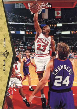 1994-95 SP #23 Michael Jordan  Front