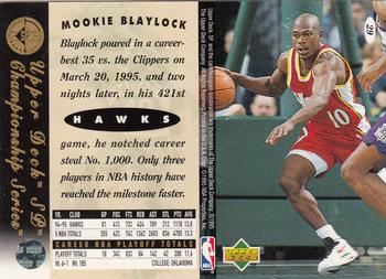 1994-95 SP Championship #29 Mookie Blaylock Back