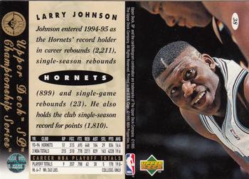 1994-95 SP Championship #38 Larry Johnson Back