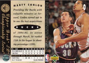 1994-95 SP Championship #85 Marty Conlon Back