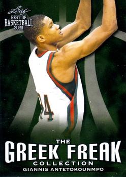 2020 Leaf Best of Basketball #GF-01 Giannis Antetokounmpo Front