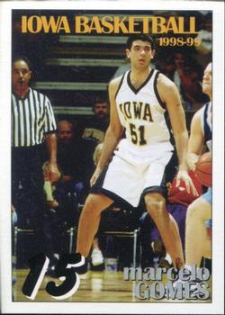 1998-99 Iowa Hawkeyes #NNO Marcelo Gomes Front