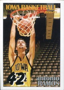 1998-99 Iowa Hawkeyes #NNO Antonio Ramos Front