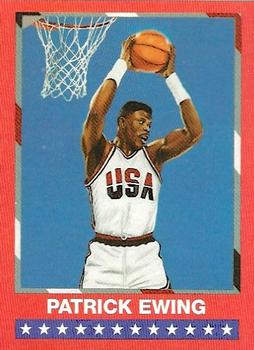 1992 Collectors' Chronicle Magazine Dream Team (Canada) #2 Patrick Ewing Front