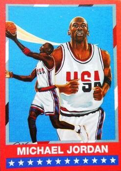 1992 Collectors' Chronicle Magazine Dream Team (Canada) #3 Michael Jordan Front