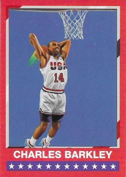 1992 Collectors' Chronicle Magazine Dream Team (Canada) #4 Charles Barkley Front