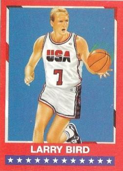 1992 Collectors' Chronicle Magazine Dream Team (Canada) #10 Larry Bird Front
