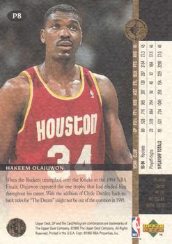 1994-95 SP Championship - Playoff Heroes #P8 Hakeem Olajuwon Back