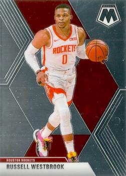 2019-20 Panini Mosaic #134 Russell Westbrook Front