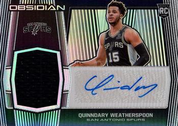 2019-20 Panini Obsidian #238 Quinndary Weatherspoon Front