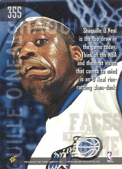 1994-95 Stadium Club #355 Shaquille O'Neal Back