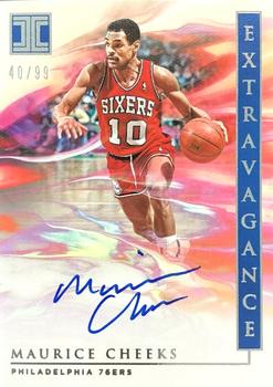 2019-20 Panini Impeccable - Extravagance Autographs #EA-MCH Maurice Cheeks Front