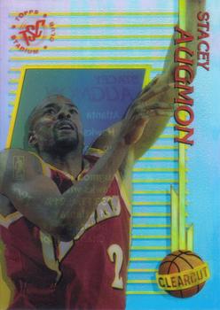 1994-95 Stadium Club - Clear Cut #1 Stacey Augmon Front