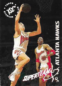 1994-95 Stadium Club - Super Teams #1 Atlanta Hawks Front