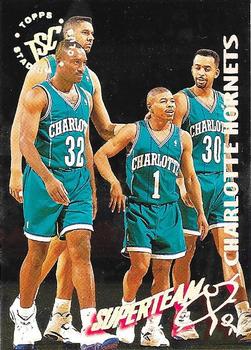 1994-95 Stadium Club - Super Teams #3 Charlotte Hornets Front